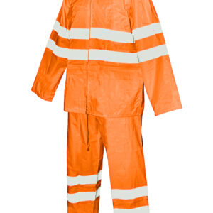 Fato de chuva em nylon HV - Image 4