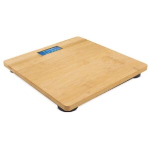 BALANÇA DE BANHO COM TEMPERATURA DE BAMBU - Image 3