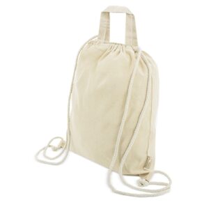 SACO MOCHILA DE ALGODÃO RECICLADO "AGRA" - Image 10