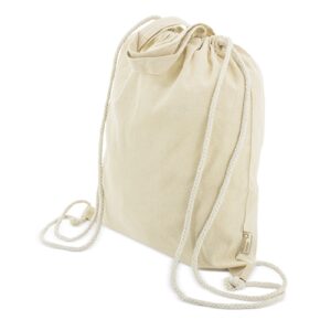 SACO MOCHILA DE ALGODÃO RECICLADO "AGRA" - Image 9