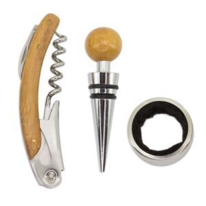 SET DE VINHO BAMBU "SIENA" - Image 3