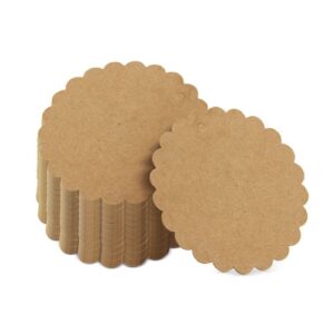 ETIQUETA KRAFT FESTONEADA "BETSY" (1 PACK 100 UD) - Image 4