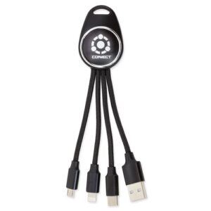 CARREGADOR DE LUZ LED 3 EM 1 "TECHNO" - Image 3