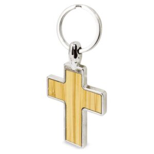 PORTA-CHAVES BAMBÚ CRUZ "SANT" - Image 3