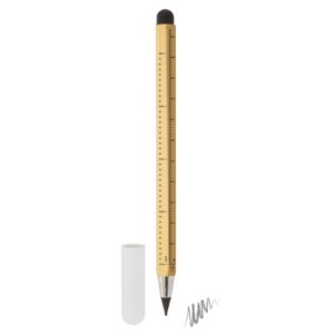 LÁPIZ INFINITO DE BAMBÚ COM PUNTEIRO E RÉGUA "EVER" - Image 3