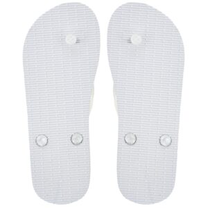 CHINELOS MULHER (12 PARES SURTIDOS) BRANCO "NISSI" - Image 3