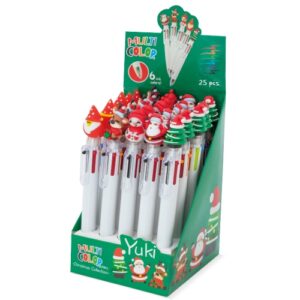 SET NATALICIO CANETAS MULTI-COR "YUKI" - Image 3