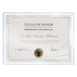 QUADRO DE VIDRO DIPLOMA A4 - Image 4