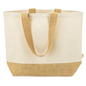 BOLSA DE ALGODÃO E JUTA "MISHA" - Image 4