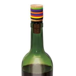 Rolha em cortiça e madeira com argolas de identificação para taças “TRIANA” - Image 11