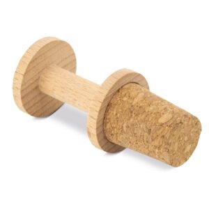 Rolha em cortiça e madeira com argolas de identificação para taças “TRIANA” - Image 9