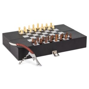 SET DE VINHO COM XADREZ "SABOYA" - Image 3