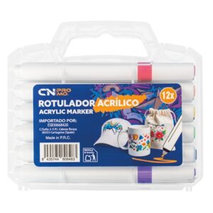 SET DE 12 MARCADORES EM ACRÍLICO "KOLORIN" - Image 5