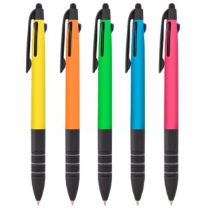 SET DE CANETAS PUNTEIRO DE 3 TINTAS "IMPACT" (PACK 5 UD) - Image 4