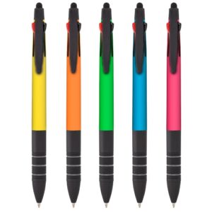 SET DE CANETAS PUNTEIRO DE 3 TINTAS "IMPACT" (PACK 5 UD) - Image 3