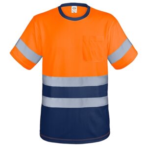 T-SHIRT COM BOLSO E FAIXAS REFLETIVAS "KRZ" - Image 65