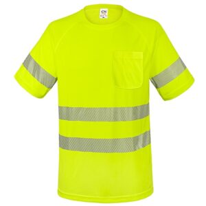 T-SHIRT COM BOLSO E FAIXAS REFLETIVAS "ELÁST" - Image 41