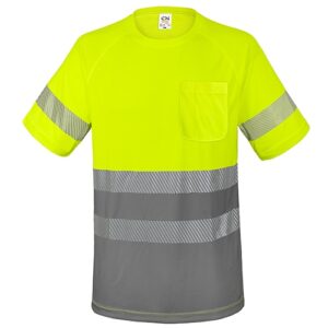 T-SHIRT COM BOLSO E FAIXAS REFLETIVAS "ELÁST" - Image 87