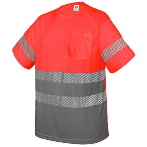 T-SHIRT COM BOLSO E FAIXAS REFLETIVAS "ELÁST" - Image 112