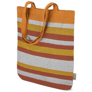 SACO LISTRADO DE ALGODÃO RECICLADO "TRINITY" - Image 13