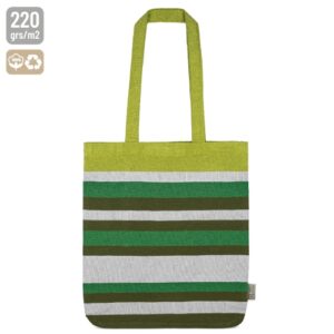 SACO LISTRADO DE ALGODÃO RECICLADO "TRINITY" - Image 14