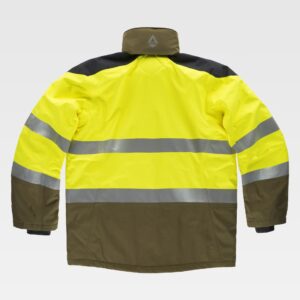 Parka Ignífuga Profissional Tricolor Alta Visibilidade - Image 3