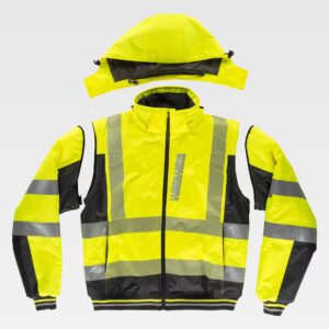 Piloto Acolchoado Impermeável Alta Visibilidade Profissional - Image 3