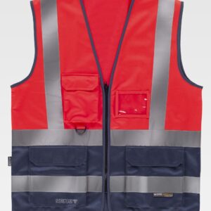 Colete Alta Visibilidade Profissional Refletor Industrial - Image 1