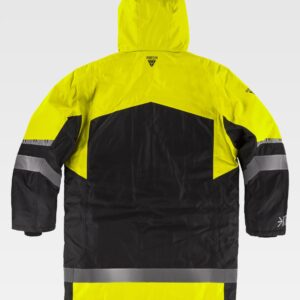 Parka Impermeável Profissional Alta Visibilidade Técnica - Image 3