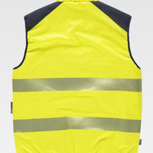 Colete Acolchoado Reversível Alta Visibilidade Profissional - Image 4