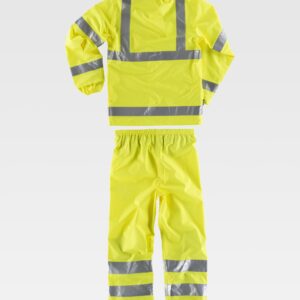 Fato Impermeável Alta Visibilidade Profissional Workwear - Image 2