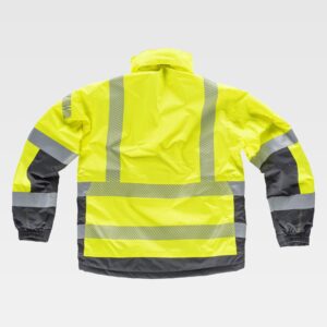 Parka Impermeável Profissional Alta Visibilidade Industrial - Image 3